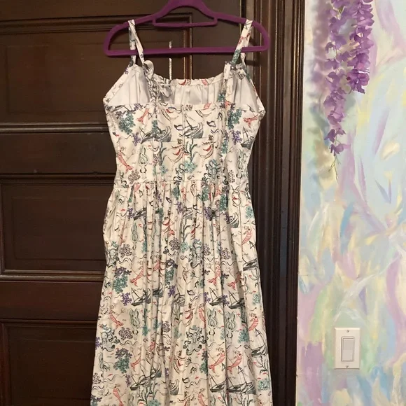 Ains Elke Quinn Swing Dress in Mer-Made - Picture 3 of 4